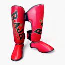 RAJA ラジャ レッグガード シンガード Standard design Shin Guards (Red) レッド