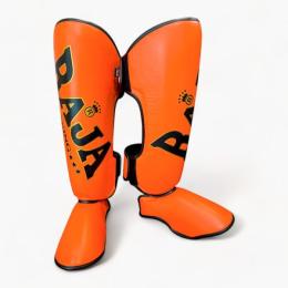 RAJA ラジャ レッグガード シンガード Standard design Shin Guards (Orange) オレンジ