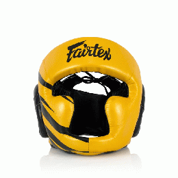 Fairtex HG16-M1 Microfiber Headguard ヘッドガード ゴールド イエロー