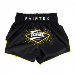 フェアテックス Fairtex キックパンツ ムエタイパンツ ショーツ BS1903 "FOCUS"　フォーカスブラック