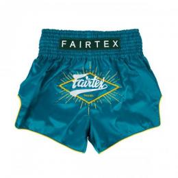 フェアテックス Fairtex キックパンツ ムエタイパンツ ショーツ BS1907 "FOCUS" フォーカスグリーン