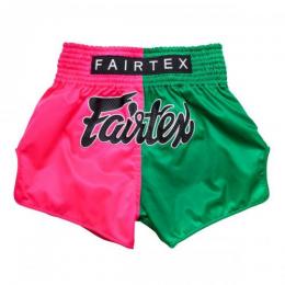 フェアテックス Fairtex キックパンツ ムエタイパンツ ショーツ BS1911 Pink/Green ピンク グリーン