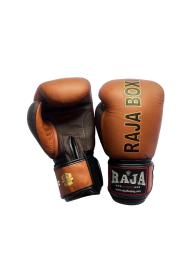 RAJA ラジャ キックボクシンググローブ RJB-P1-1 Premium gloves The Original Raja (Brown/Black) ブラウン ブラック