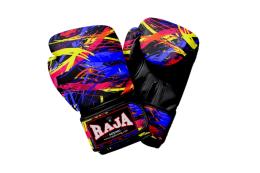 RAJA ラジャ キックボクシンググローブ Raja Fancy Blackpaint ブラックペイント