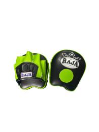 RAJA ラジャ パンチングミット Classic Punch Mitt open finger_(Black/Neongreen) ブラック ネオングリーン