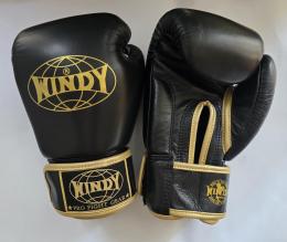 WINDY ウィンディ キック ボクシンググローブ BGVH ブラック ゴールド
