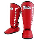 フェアテックス Fairtex ツイスタームエタイシンガード レッグガード SP7 赤 レッド