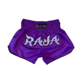 RAJA ラジャ キックパンツ ST-MCP-9-69 ムエタイショーツ(パープル)