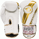 Booster Boxing Gloves BGLV3 WH GL キックボクシンググローブ ホワイト (ゴールド)