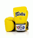 フェアテックス Fairtex Universal Gloves - Breathable ユニバーサル ボクシンググローブ 通気性 エアー イエロー