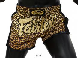 フェアテックス Fairtex キックパンツ ムエタイパンツ スリムカット BS1709 ヒョウ柄