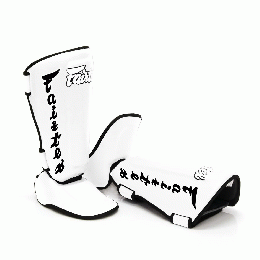 フェアテックス Fairtex ツイスタームエタイシンガード レッグガード SP7 White 白 ホワイト