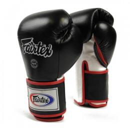 フェアテックス Fairtex  ボクシンググローブ BGV5 メキシカンスタイル ブラック ホワイト レッド 10oz