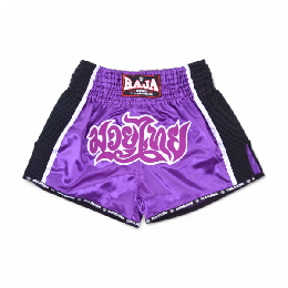 RAJA ラジャ キックパンツ ムエタイ ショーツ RTB29-17 RAJA MuayThai Shorts (?Purple) パープル