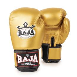 RAJA ラジャ キックボクシング メタリック RAJA Metallic Gold Boxing Gloves メタリックゴールド