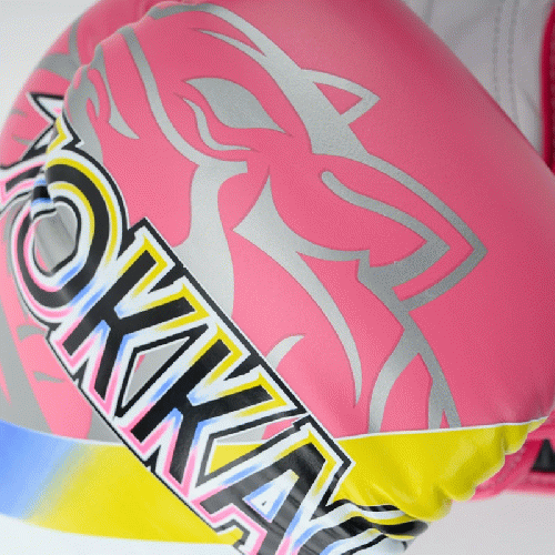 YOKKAO ヨッカオ ムエタイグローブ 90年代 90'S タイガー ピンク Pink
