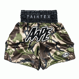 フェアテックス Fairtex キックパンツ ムエタイパンツ ショーツ Fairtex x AAPE Limited Edition Boxing Trunks