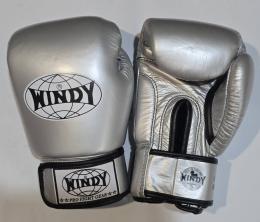 WINDY ウィンディ キック ボクシンググローブ 銀色 シルバー Silver