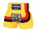 TOPKING トップキングショーツ タイボクシングショーツ ムエタイパンツ YELLOW 248