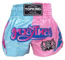 TOPKING トップキングショーツ タイボクシングショーツ ムエタイパンツ LIGHT BLUE 250
