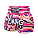 TOPKING トップキングショーツ タイボクシングショーツ ムエタイパンツ PINK 251