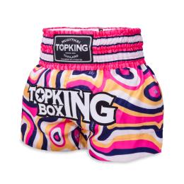 TOPKING トップキングショーツ タイボクシングショーツ ムエタイパンツ PINK 251