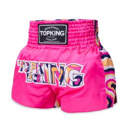 TOPKING トップキングショーツ タイボクシングショーツ ムエタイパンツ PINK 252