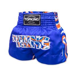 TOPKING トップキングショーツ タイボクシングショーツ ムエタイパンツ BLUE 252