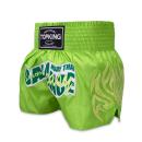 TOPKING トップキングショーツ タイボクシングショーツ ムエタイパンツ GREEN 253
