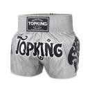 TOPKING トップキングショーツ タイボクシングショーツ ムエタイパンツ GREY 259