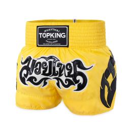 TOPKING トップキングショーツ タイボクシングショーツ ムエタイパンツ YELLOW 260