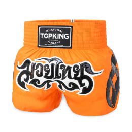 TOPKING トップキングショーツ タイボクシングショーツ ムエタイパンツ ORANGE 260