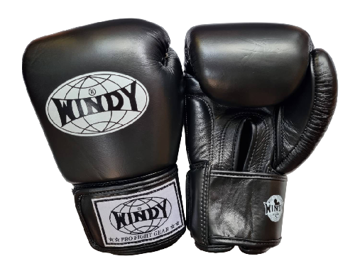 WINDY ボクシンググローブ 8oz 黒 WINDY ウィンディ キック ボクシンググローブ 黒 blackの個人