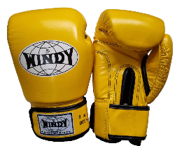 WINDY ウィンディ　キック ボクシンググローブ 黄色 yellow