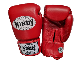 WINDY ウィンディ キック ボクシンググローブ 赤 red