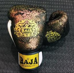 RAJA ラジャ キックボクシンググローブ Raja Boxing Premium Gloves Leather SNAKE
