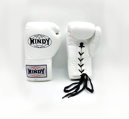 WINDY ウィンディ ひも式 ロープタイプ ボクシンググローブ 白 white 8 