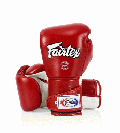 フェアテックス Fairtex アンギュラースパーリングボクシンググローブ BGV6 ANGULAR SPARRING BOXING GLOVES  レッド ホワイト