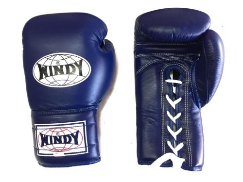 WINDY ウィンディ ひも式 ロープタイプ ボクシンググローブ 青 BLUE 8 