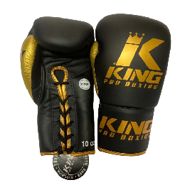 King Pro Boxing キングプロボクシング グローブ  BG Lace Up ブラック