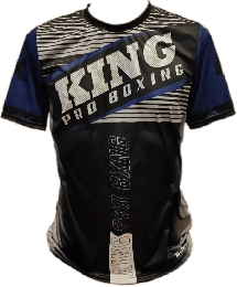 King Pro Boxing キングプロボクシング Tシャツ T-shirt Storming tee 2 Blue　