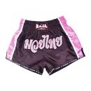 RAJA ラジャ キックパンツ ムエタイ パンツ MuayThai Shorts Double Color RTB29-16 (Black/Pink) ブラック ピンク