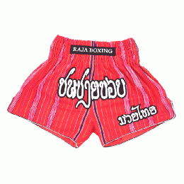 RAJA ラジャ キックパンツ ムエタイ パンツ ショーツ MuayThai Shorts “R-KAREAN 1” Red