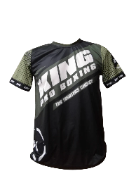 King Pro Boxing キングプロボクシング Tシャツ T-shirt King Pro Star Vintage Kaki