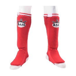 RAJA ラジャ レッグガード シンガード コットン Shin Guards cotton (Red) レッド