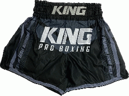 King Pro Boxing キングプロボクシング ショーツ King Pro Boxing Shorts KPB Starr Black Grey