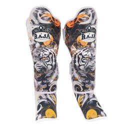 RAJA ラジャ レッグガード シンガード RFBSG-123 Fancy Shinguards WhiteTiger