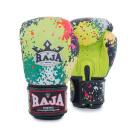 RAJA ラジャ キックボクシンググローブ RAJA Boxing Gloves – Green Paint Splash Edition