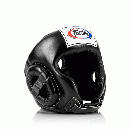 ヘッドギアオープンヘッド COMPETITION OPEN HEAD GUARD フェアテックス Fairtex  黒 ブラック