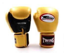 Twins Special ツインズ キックグローブ BGVLA2 Air Flow Black Gold ブラック ゴールド